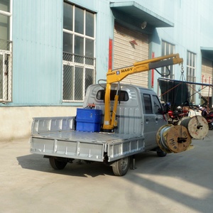 Mini Grúa Eléctrica Portátil para Construcción de Casas, Capacidad de Carga de 800 kg a 1300 kg, Grúa Móvil con Brazo Articulado - Product Image 5