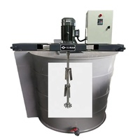 Agitateur moteur électrique Lait Jus liquide Agitateur télescopique Mélangeur en cuve IBC