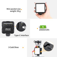 Ulanzi VL49 Vlog LED Fill Light 6W Blanc 2000mAh 5500K Zoom RGB Caméra Éclairage pour TikTok Photographique Vidéo Téléphone Vlog Fill