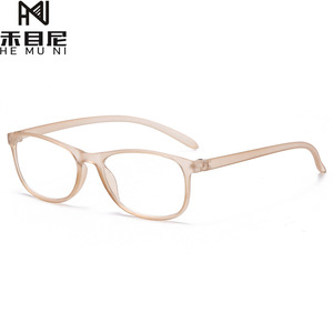 T22最新コンピューターアンチブルーライトレトロ正方形光学フレーム女性眼鏡男性眼鏡デザイン読書メガネ - Product Image 2