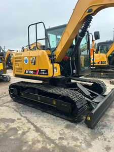 Excavatrice sur chenilles multifonctionnelle d'occasion SANY SY75C Haute efficacité KomatsuCATHyundai Excavatrice en bon état à vendre - Product Image 2