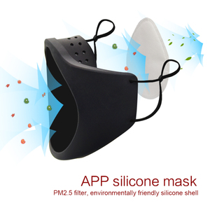 새롭게 출시된 세척 가능한 LED 앱 프로그래밍 실리콘 마스크 할로윈 크리스마스 EDM 코스튬 코스프레 파티용 - Product Image 6