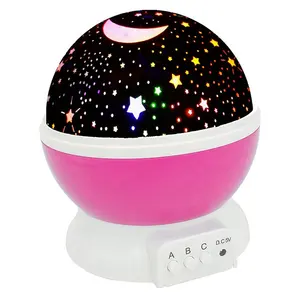 2023 populaire Étoilé USB 360 Degrés Romantique Led Starlight Gyrophare Cadeau Projecteur Night Lights pour les Enfants