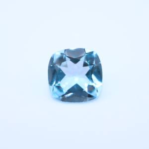 5mm <b>Cushion</b> Cut Natural Sky Blue Topaz Wholesale Factory Price High Quality Faceted Loose Gemstone Per Piece Sky Blue Topaz - Product Image 1