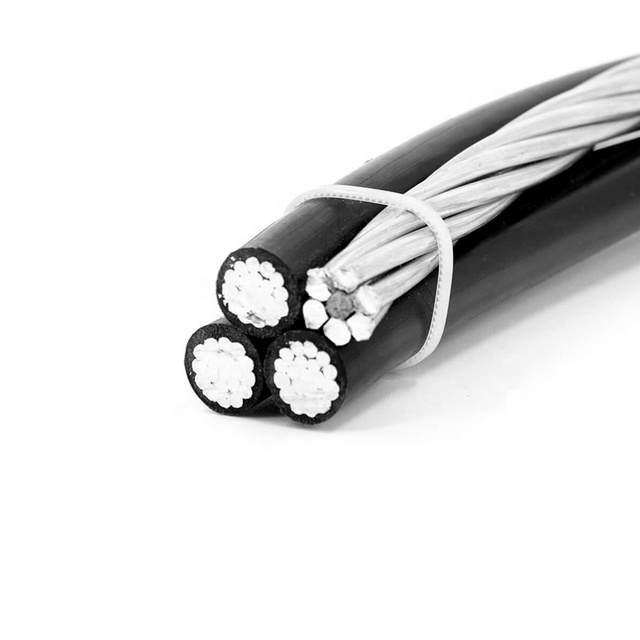 061kv 10kv Copper Aluminum Stranded XLPE Overhead Service Drop Aerial Bundled ABC Cable