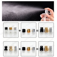 Nouveau flacon de parfum en verre de luxe pour femme, polyèdre, 100 ml, pompe à vaporiser à sertir avec boîte personnalisée