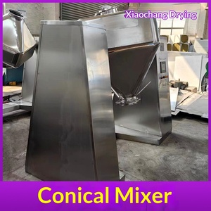 Square cone mixer with stirring device solid square cone mixing equipment wheat mixer - Product Image 2