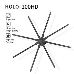 200 cm <span class=keywords><strong>3D</strong></span> Hologram Fan Led Holographic máy chiếu máy nghe nhạc quảng cáo hiển thị với 16 gam thẻ nhớ <span class=keywords><strong>3D</strong></span> Hologram Fan Wifi - Product Image 4