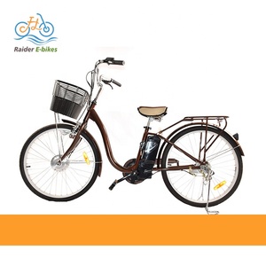 Vélo de ville électrique, 26 pouces, 36v, 250w, cadre en acier, pas cher, RaiderCity-26T - Product Image 1