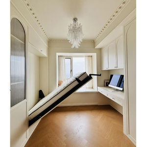 <span class=keywords><strong>Lit</strong></span> Mural Double Size Queen Personnalisé Mécanisme De <span class=keywords><strong>Lit</strong></span> Mural Avec <span class=keywords><strong>Armoire</strong></span> Et Bureau Mural Chambre À Coucher - Product Image 5