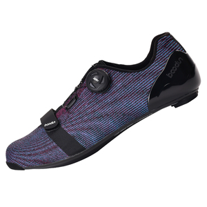 Scarpa da <span class=keywords><strong>Ciclismo</strong></span> <span class=keywords><strong>su</strong></span> <span class=keywords><strong>Strada</strong></span> HBG 1430 in Fibra di Carbonio Personalizzata Resistente all'Usura per una Guida Sicura con Bloccaggio Automatico - Product Image 2