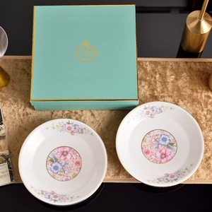 Assiettes de luxe sur mesure de la série florale Anna, 7,5 pouces, vaisselle haut de gamme pour banquets de mariage - Product Image 3