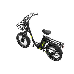 Vélo cargo électrique EU Stock KOOLUX X7 avec porte-bagages arrière robuste pour livraison de nourriture, batterie lithium 48V 25AH longue autonomie avec application - Product Image 2
