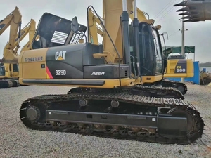 Excavadora sobre orugas Caterpillar usada, certificado CE con cubo CAT329 29 TON, modelo 2022, bomba hidráulica de motor de Japón a la venta - Product Image 3