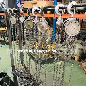 Nuevo <span class=keywords><strong>Polipasto</strong></span> Manual de Cadena de Acero Inoxidable 304 de 2 Toneladas, Estándar Nacional, Fabricado en Hebei - Product Image 2