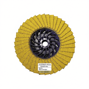 Ttake Yellow Ceramic Flap <b>Disc</b> 115x22 Mm Nylon Backing For Sanding - Product Image 2