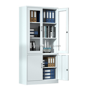 Văn phòng lưu trữ tủ kệ đồ nội thất kim loại nộp hồ sơ tùy chỉnh trong nhà gõ xuống văn phòng phẩm tài liệu nhà máy tủ thép - Product Image 2