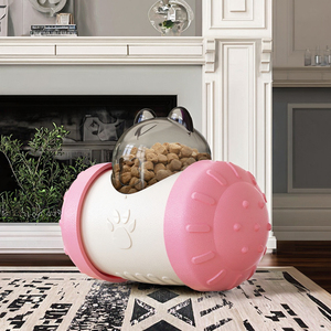 Juguete de Alimentación para Mascotas con Diseño de Gato, Material ABS y Función de Dispensador de Premios - Product Image 1