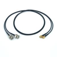 Cable Coaxial RF de 50 ohmios BNC-JJ SMA-JJ, Ensamblaje de Cable de Cobre Puro con Chapado en Oro para Comunicaciones/Transmisiones Inalámbricas T&M, IATF 16949