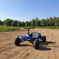 Kart à essence tout-terrain 90cc pour adultes, quatre roues, pneus résistants à l'usure de 6 pouces, mini kart de plage pour enfants, modèle très populaire