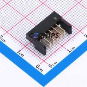 DCZ05-N1F1-3000-A Button & Strip Battery Connector Bent Lead Through Hole,P=2mm Connector - Product Image 2