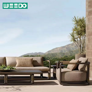 Premium Aluminium Outdoor Sofa Set Fabriek Direct Voorzien Van Waterdichte Sunproof Kosteneffectief Voor Villa 'S Terrassen - Product Image 1