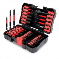 Embouts de tournevis de qualité industrielle et DIY, 31 pièces, en acier au tungstène, embouts magnétiques Phillips OEM pour perceuse électrique, réparation