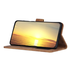 Étui portefeuille en cuir PU premium pour Samsung Galaxy <span class=keywords><strong>M33</strong></span> <span class=keywords><strong>5G</strong></span> avec fonction support, 4 emplacements pour cartes et rangement pour billets - Product Image 4