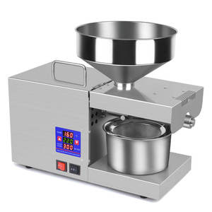 K38 <b>Oil</b> Maker Thermal Control Stainless Steel Automatic Home Commercial Peanut <b>Oil</b> <b>Press</b> <b>Machine</b> - Product Image 4