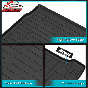 Alfombrilla de maletero moldeada en 3D para Hyundai Ioniq 6 23-25, protector de carga trasero para todo tipo de clima, TPE - Product Image 3