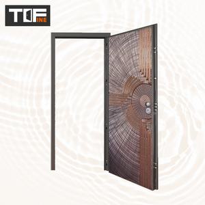 Puerta <span class=keywords><strong>de</strong></span> Acero Metálica Impermeable <span class=keywords><strong>de</strong></span> Diseño Popular, Puerta <span class=keywords><strong>Exterior</strong></span> <span class=keywords><strong>de</strong></span> Hierro con Múltiples Cerraduras y Goma <span class=keywords><strong>de</strong></span> Reducción <span class=keywords><strong>de</strong></span> Sonido, Sin Reseñas Todavía - Product Image 4