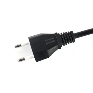 Italy Standard 2 Pin For Laptop PC Computer 2 pin power cable italy power cord for home appliances