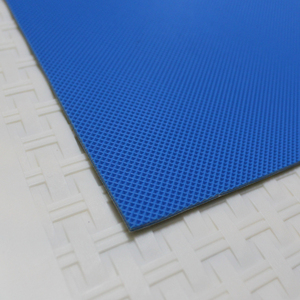 Restoran ve gıda mağazaları için gıda işleme endüstrileri için yüksek kaliteli 2.3mm mavi <span class=keywords><strong>PVC</strong></span> konveyör bant - Product Image 3