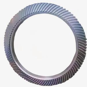 비표준 맞춤형 대형 헬리컬 베벨 기어 좌측 회전 내마모성 단조 20CrMnMo 연마 ISO9001 인증 - Product Image 5