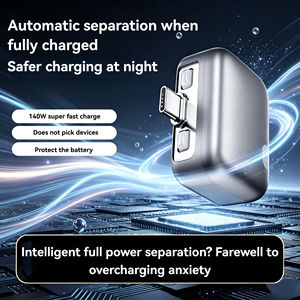 เบรกเกอร์ตัดไฟอัตโนมัติแบบพกพา 140W อะแดปเตอร์ชาร์จ AI พร้อมสวิตช์ป้องกันทางกายภาพสำหรับ Apple สำหรับ iPhone ซีรีส์ต่างๆ - Product Image 5