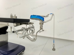 Sistem Stabilisasi Tengkorak Penjepit Tengkorak 3 Titik Manual Kompatibel Mayfield Doro, Pengikat Kepala Tiga Pin untuk Bedah Saraf-SiNuo - Product Image 2