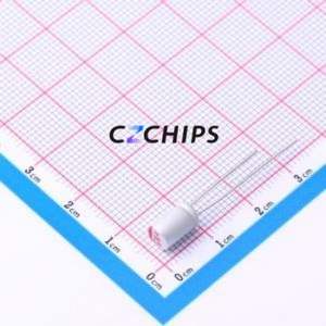 ตัวเก็บประจุแบบแข็ง SPT0JM101D08ORVZC ชนิด Through Hole (THT), ขนาด D5xL8 มม. 100uF 20% 6.3V - Product Image 1