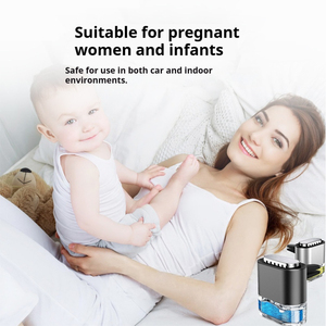 Diffuseur d'air pour voiture de luxe à vente chaude, parfum à clip, alliage d'aluminium durable, évaporation naturelle, rechargeable, aromathérapie liquide - Product Image 2