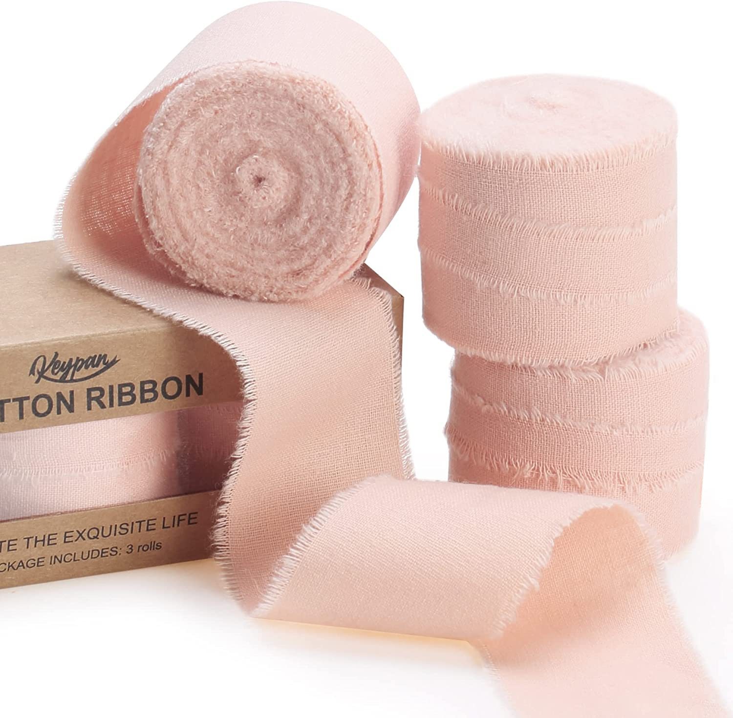 Rosa polvoriento-4cm * 5m