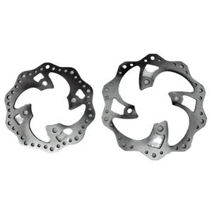 Sistema de Frenos de Disco para Motocicleta Todoterreno de 190 mm x 220 mm, Discos y Pastillas de Acero Inoxidable con Patrón - Product Image 2