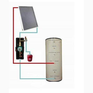 Station de travail pour <span class=keywords><strong>chauffe</strong></span>-<span class=keywords><strong>eau</strong></span> <span class=keywords><strong>solaire</strong></span> SP106 avec tuyaux en <span class=keywords><strong>PVC</strong></span> pour système de circulation <span class=keywords><strong>solaire</strong></span> active Noir - Product Image 2
