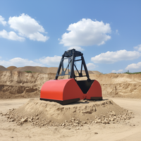 Mesin Penggenggam Logam Hidrolik ACME Brand Metallurgy Machinery Claw Crane dengan Remote Control, Material Q345, Motor Core untuk Excavator 1-50t