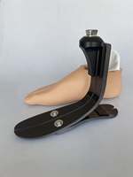 Prothèse de pied élastique en fibre de carbone, dispositif orthopédique médical pour les membres inférieurs, classe II, garantie de 2 ans