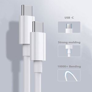 <span class=keywords><strong>Cable</strong></span> <span class=keywords><strong>de</strong></span> Carga Rápida PD <span class=keywords><strong>de</strong></span> 60W 3A, USB Tipo-C a Tipo-C, con Blindaje Trenzado, para Computadora, Precios <span class=keywords><strong>de</strong></span> Fábrica, Alta Calidad, Venta al <span class=keywords><strong>Por</strong></span> Mayor - Product Image 6