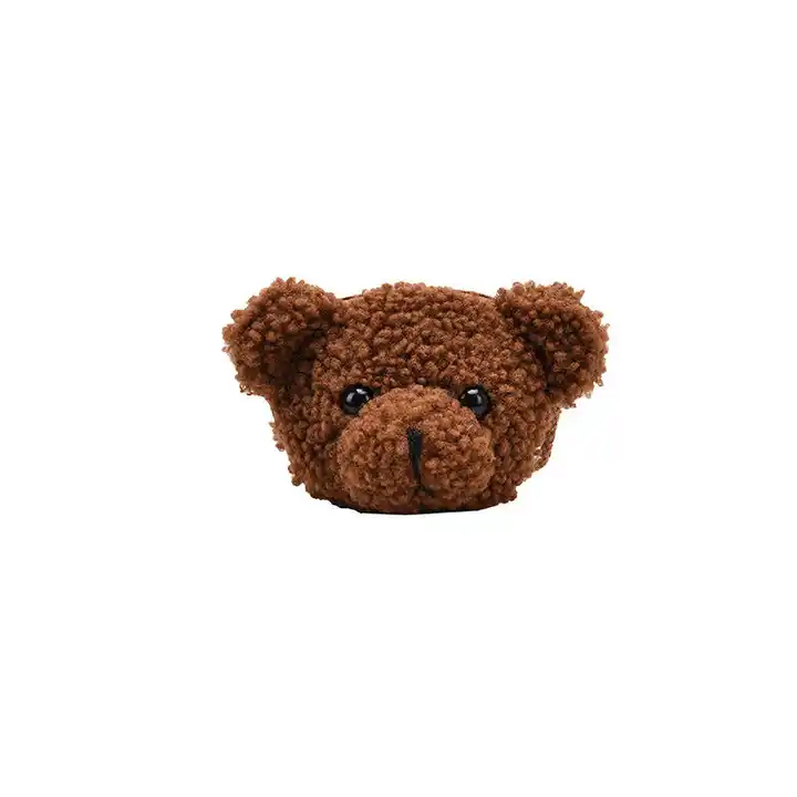 Plush Teddy Bear Crossbody Bag