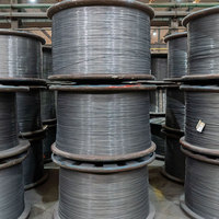 OWCABLE OW-G Suministro de Fábrica de Hilos de Acero para Cable de Tierra de Líneas de Transmisión Aéreas