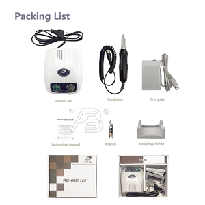 RENHE 119 стоматологические микромоторные хирургические инструменты для полировки рук 35000 об/мин переменной скорости 65 Вт мощная карбоновая щетка с микромотором - Product Image 6