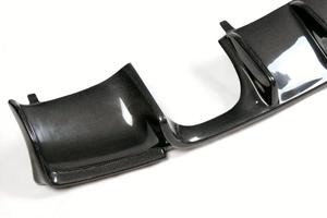 Labbro diffusore paraurti posteriore in vera fibra di carbonio per BMW E92 M3 <span class=keywords><strong>2008</strong></span> - 2013 <span class=keywords><strong>serie</strong></span> 3 - Product Image 3