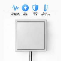 Antenne RFID Carrée UA212 CCP CLP 445 12dBi UHF 902 928MHz pour Logistique Entrepôt Industrie