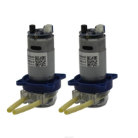 Produk laris pompa sirkulasi tinta putih DT pompa peristaltik kecepatan dapat diatur DC 24v 7w pompa untuk mesin cetak DTF